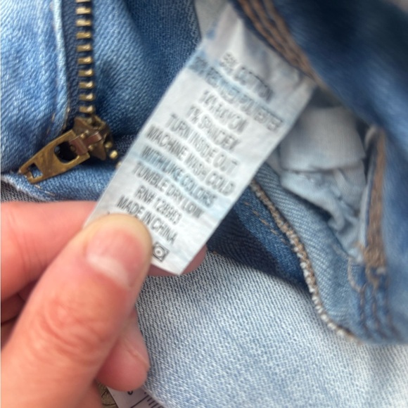 Indigo Rein Light Blue Distressed Skinny Jeans - Picture 3 of 5